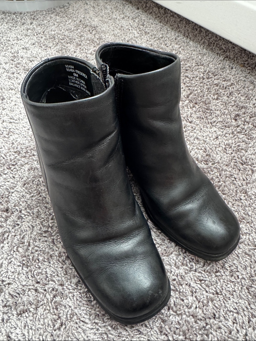 Andrea Viccaro Black Leather Ankle Boots